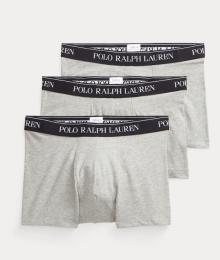 Ralph Lauren, boxershort 3-pack, grijs