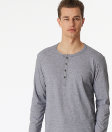Schiesser, herenpyjama met knoopjes