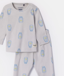 Woody, Pyjama, melkflesjesprint