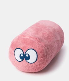 Woody, cilindervormig kussen roze