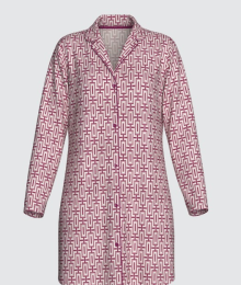 Impetus, doorknoopslaapkleed, print