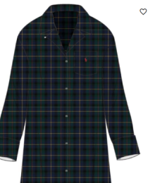 Ralph Lauren, slaapkleedje, groen ruit