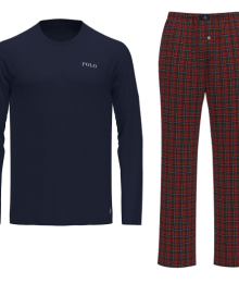 Ralph Lauren, pyjama, flanelle broek, rood
