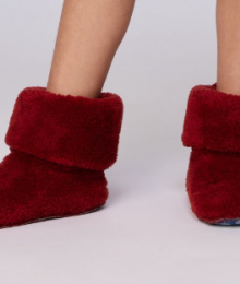 Woody, pantoffels, bordeau