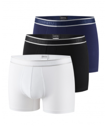 Impetus, boxer, 3-pack, zwart-grijs