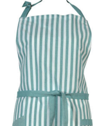 Sander, keukenschort, Adam blauw