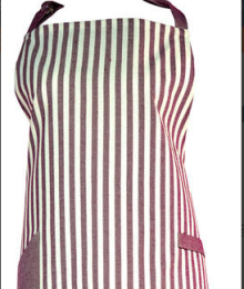 Sander, keukenschort, Adam aubergine