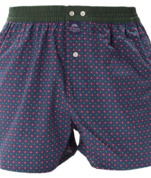 McAlson boxer blauw met print