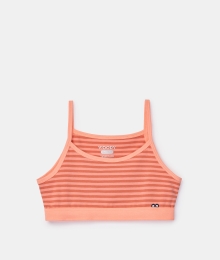 Woody, topje, rood-roze gestreept