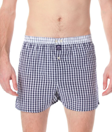 Mc Alson, boxer, blauw geruit