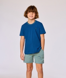 Woody, jongenspyjama, donkerblauw