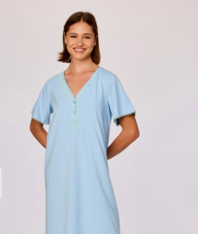 Woody, slaapkleed lichtblauw