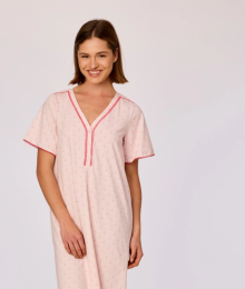 Woody, slaapkleed schelpjes roos