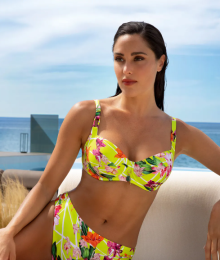 Lise Charmel, bikini fleurs splendeur