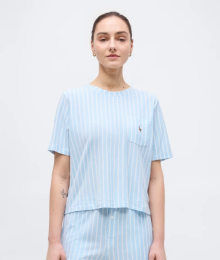 Ralph Lauren, Pyjama, short, blauw