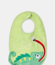 Woody, slabbetje, kameleon