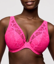 Prima Donna, plunge bh, Mocutu, roz
