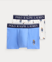 Ralph Lauren, boxers, 2pack, beer, wit