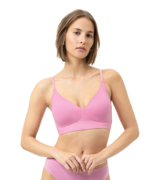 Mey, invisibles, bralette, bubblegum