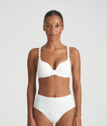 Marie Jo, padded bra heartshape, wit