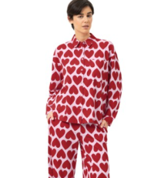 Mey, pyjama, doorknoop, hartjes