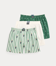 ralph lauren, losse boxers, groen