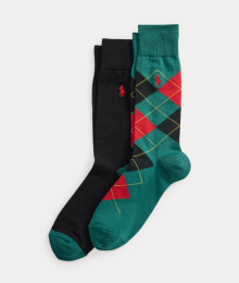 Ralph Lauren, Sokken 2-pack, ruitjes