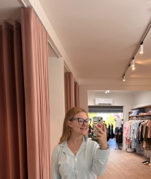 Ralph Lauren, pyjama, flanel, lichtblauw