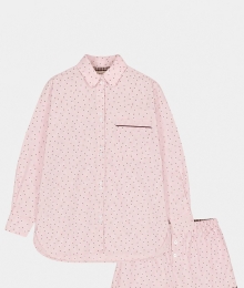 Woody, kirilove, pyjama, roze, bolletjes
