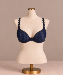 Marie Jo, padded bra heartshape, blauw