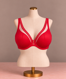 Prima Donna, plunge bh, wowgirl, rood