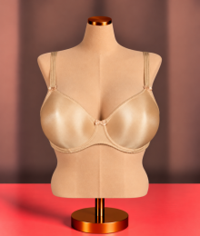 Prima Donna, Bh, satin, cognac