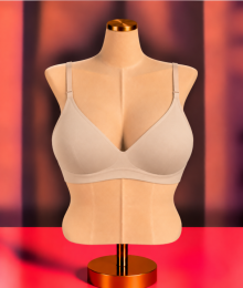 Mey, invisible bralette, huidskleur
