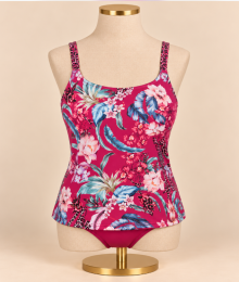 Amoena, Tankini Cozumel, deep pink/multi
