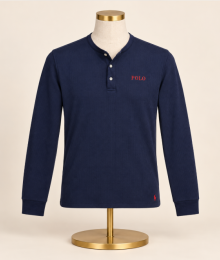 Ralph Lauren, Shirt lange mouwen, wafle