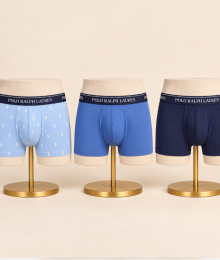 Ralph Lauren, Boxers, 3-pack, blauw