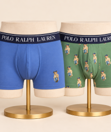 Ralph Lauren, boxer 2-pack, Beer, blauw