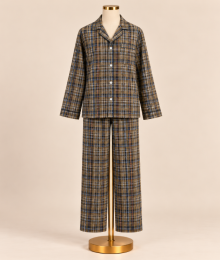 Ralph Lauren, doorknooppyjama ruit