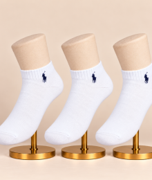 ralph lauren, sneakers, 3-pack wit