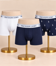 Ralph Lauren, boxershort 3-pack, blauw