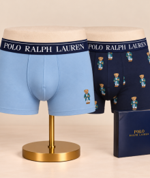 Ralph Lauren, boxer 2-pack, Beer, blauw