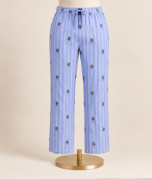 Ralph Lauren, pyjamabroek, blauw, beer