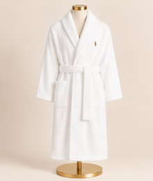 Ralph Lauren, Badjas, wit
