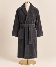 Ralph Lauren, Badjas, antracite