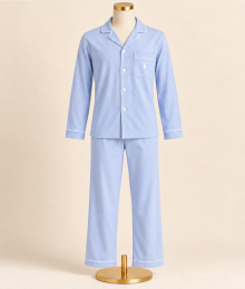 Ralph Lauren, pyjama, lichtblauw