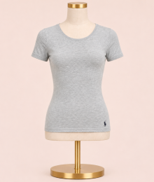 Ralph Lauren, damest-shirt, grijs
