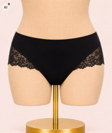Marie Jo, tailleslip, soft studio, zwart met kant