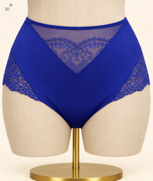 Prima Donna, hoge slip, shimla, crazyblu