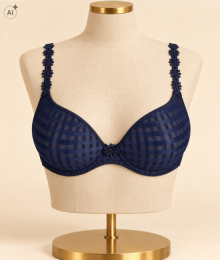 Marie Jo, padded bra heartshape, blauw
